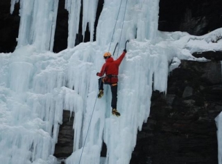 Curso de escalada en hielo